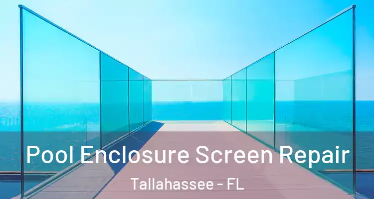  Pool Enclosure Screen Repair Tallahassee - FL