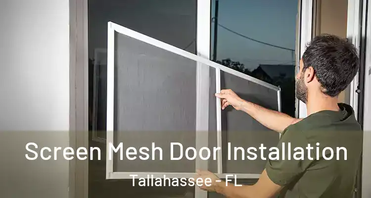  Screen Mesh Door Installation Tallahassee - FL